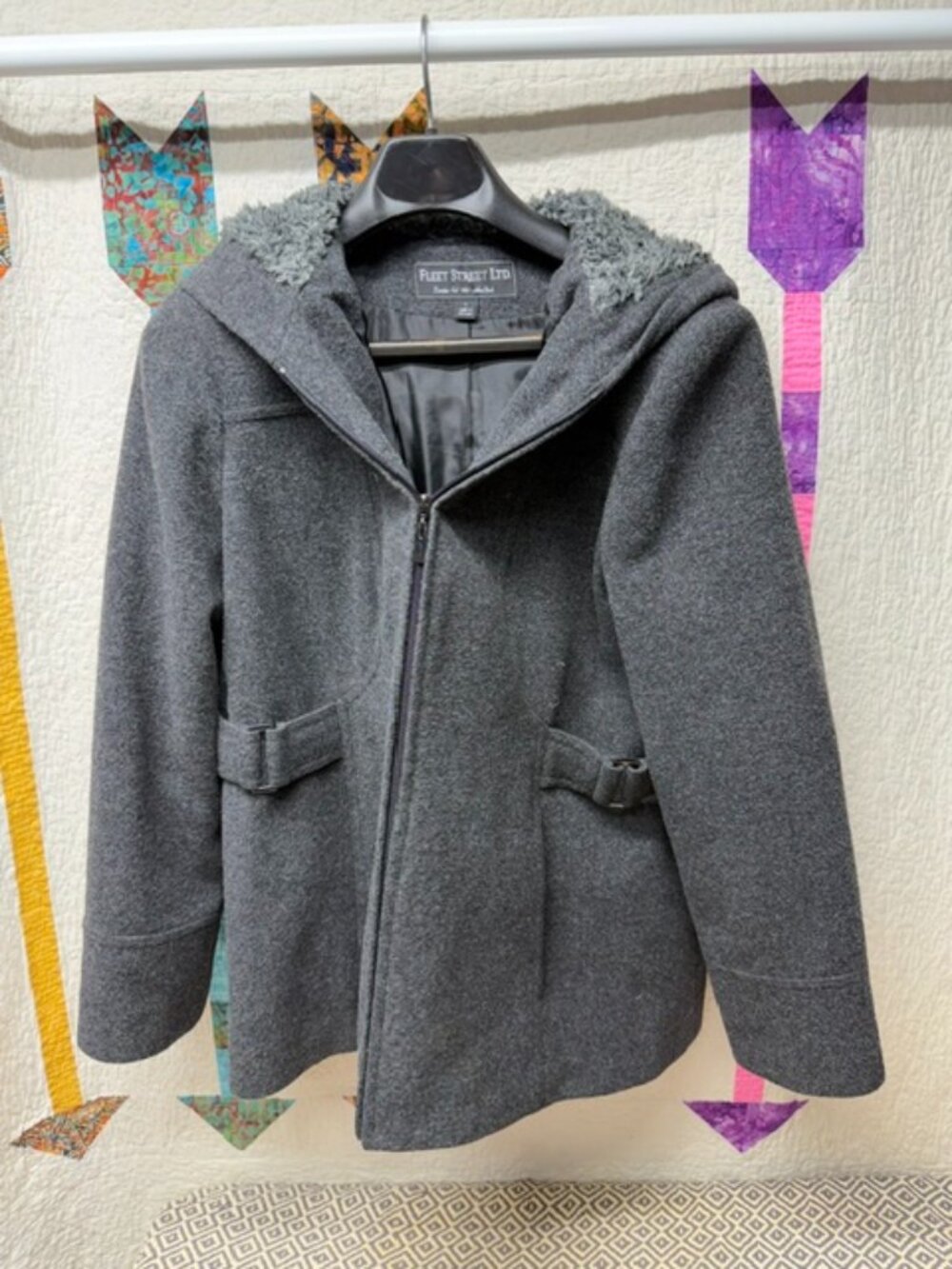 Fleet Street Ltd. Wool Coat Woman's Size L